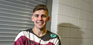 Glenn McCormick stands in for injured Nico Aubin at Arenacross Belfast Glenn McCormick