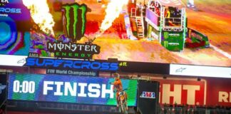 Monster Energy Supercross Glendale race report and results Blake Baggett ā Glendale 2019