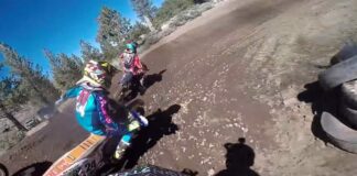 Bar banging at Mammoth MX ft. Lance Kobusch