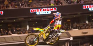 Behind the scenes of Yoshimura Suzuki Factory Racing at East Rutherford SX