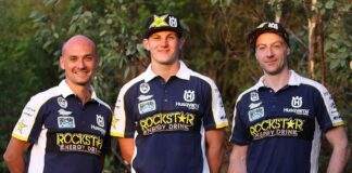 Billy Bolt signs with Husqvarna