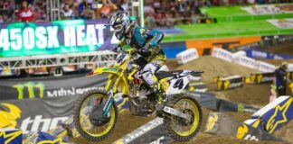 Blake Baggett practice crash puts him out of early 2016 Monster Energy Supercross rounds