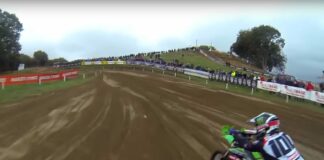 Onboard: Evgeny Bobryshev chasing Tommy Searle
