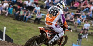 Brad Anderson reveals what it took to keep hold of the EMX300 red plate