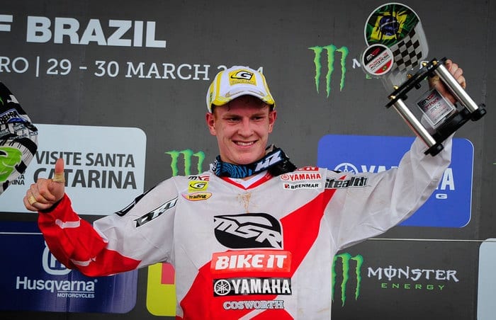 Brazil Grand Prix podium for Max Anstie | Dirtbike Rider