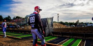 Brian Bogers out for MXGP of Sweden Brian Bogers