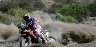 British rider Sam Sunderland takes historic stage win in the Dakar Rally