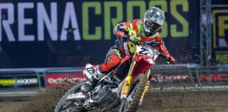 Arenacross Team title for Buildbase Honda