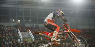 Cody Webb second at Madrid SuperEnduro Cody Webb ā SuperEnduro Madrid, 2019