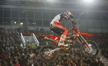 Cody Webb second at Madrid SuperEnduro Cody Webb ā SuperEnduro Madrid, 2019