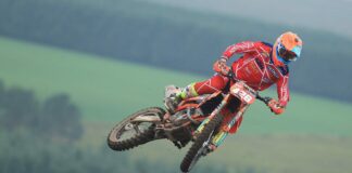 Could Conrad Mewse be a podium-man at the Weston Beach Race? Conrad Mewse