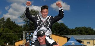 Conrad Mewse on top of the World