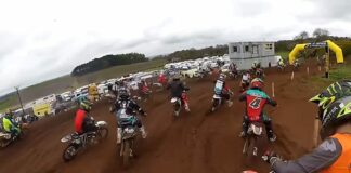 Count the passes – Amazing 85cc motocross action