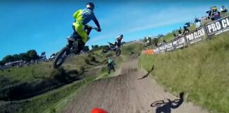 Honda CR500 battles for National championship against modern bikes