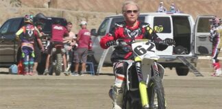 80-year-old Grandpa Earl shreds dirt bike – Epic Dean Wilson prank