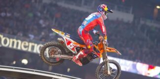 Dungey and Musquin pick up a pair of seconds at Detroit Supercross