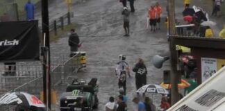 Dungey’s startline stress!