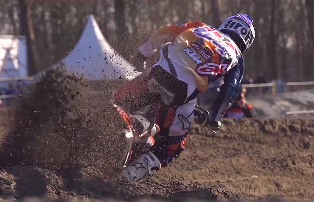 Dutch Masters of Motocross Dirtbike Rider
