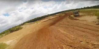 Elliott Banks-Browne testing at Doncaster Moto Parc