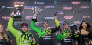 Arenacross win number three for Gavin Faith Gavin Faith Greensboro Arenacross 2018