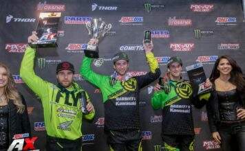 Arenacross win number three for Gavin Faith Gavin Faith Greensboro Arenacross 2018