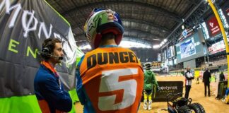 First 2015 Podium for Ryan Dungey at Phoenix Supercross