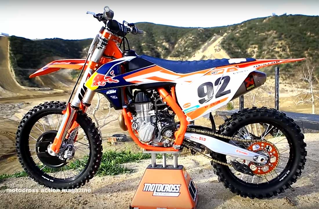 First Ride: 2016 KTM 450 SX-F Factory Edition | Dirtbike Rider