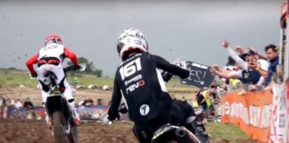 REVO Husqvarna team-mates – the battle of Foxhill