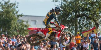 Turbulent Swiss GP for Tim Gajser – ‘his bike actually landed on me’ Tim Gajser, MXGP of Switzerland - Frauenfeld 2018