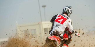 Gautier Paulin injured during practice in Lommel