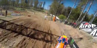 GoPro: First lap of Kegums circuit at MXGP of Latvia