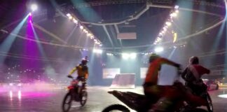 GoPro: Ken Block rips it up with Clarkson – Hammond and May