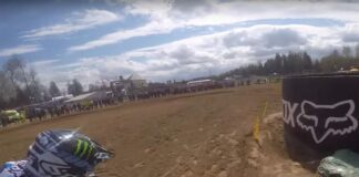 GoPro: Max Anstie holeshot at MXGP of Latvia