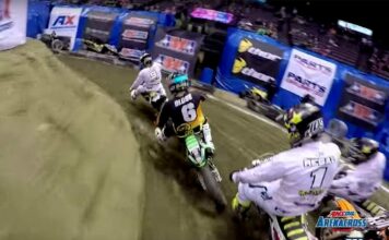 GoPro: Travis Sewell AMSOIL Arenacross Main win at Cincinnati