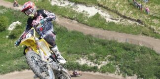 Graeme Irwin and Heads & All Threads Suzuki hits California