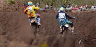 Graeme Irwin tests his shoulder at Hawkstone