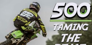 This is how you ride a KX500 – RAW two-stroke motocross