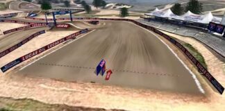 2018 Hangtown Motocross track map