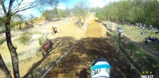 Helmet Cam: Adam Sterry – Jordan Booker crash at Canada Heights