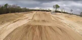 Helmet Cam: Chris Gordon two-stroke at Field of Dreams