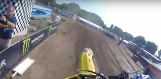 Helmet Cam: Kevin Strijbos free practice at the GP of Lombardia