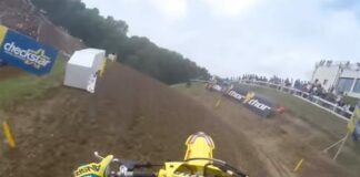 Helmet Cam: Take a lap with Kevin Strijbos at MXGP of Italy 2015