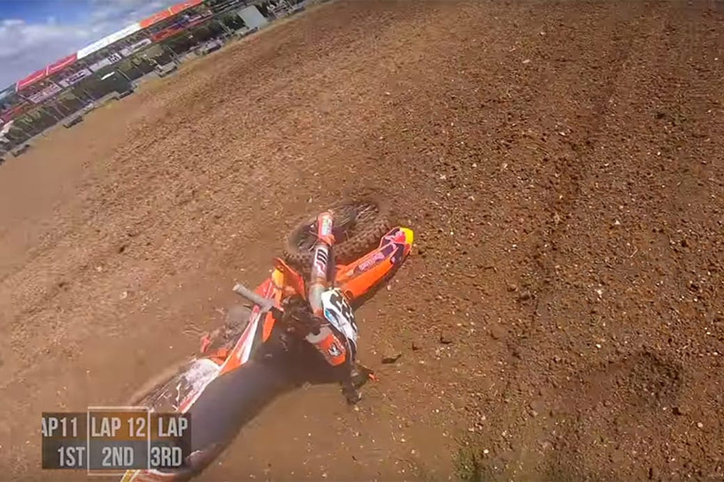 Onboard with Cairoli as Herlings makes that 'aggressive' pass