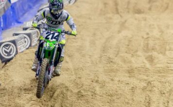 Impressive AMSOIL Arenacross debut for Austin Forkner