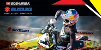 James Stewart and Yoshimura Suzuki Factory Racing Team 2014