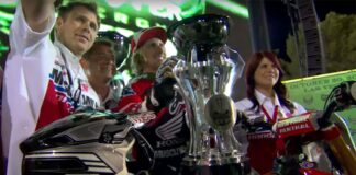 Monster Cup Champions Circle – Justin Barcia 2012