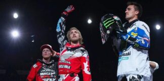 Justin Barcia nails first night of 2013 Bercy Supercross