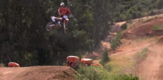 Ken de Dycker going wild on a KTM 125