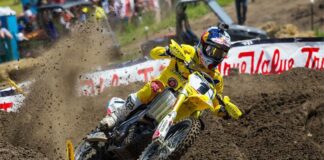 Ken Roczen grabs Thunder Valley second overall in spite of flat tyre