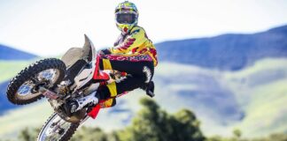 Ken Roczen rips Jeremy McGrath’s Classic 1996 CR250 | Terrafirma 94